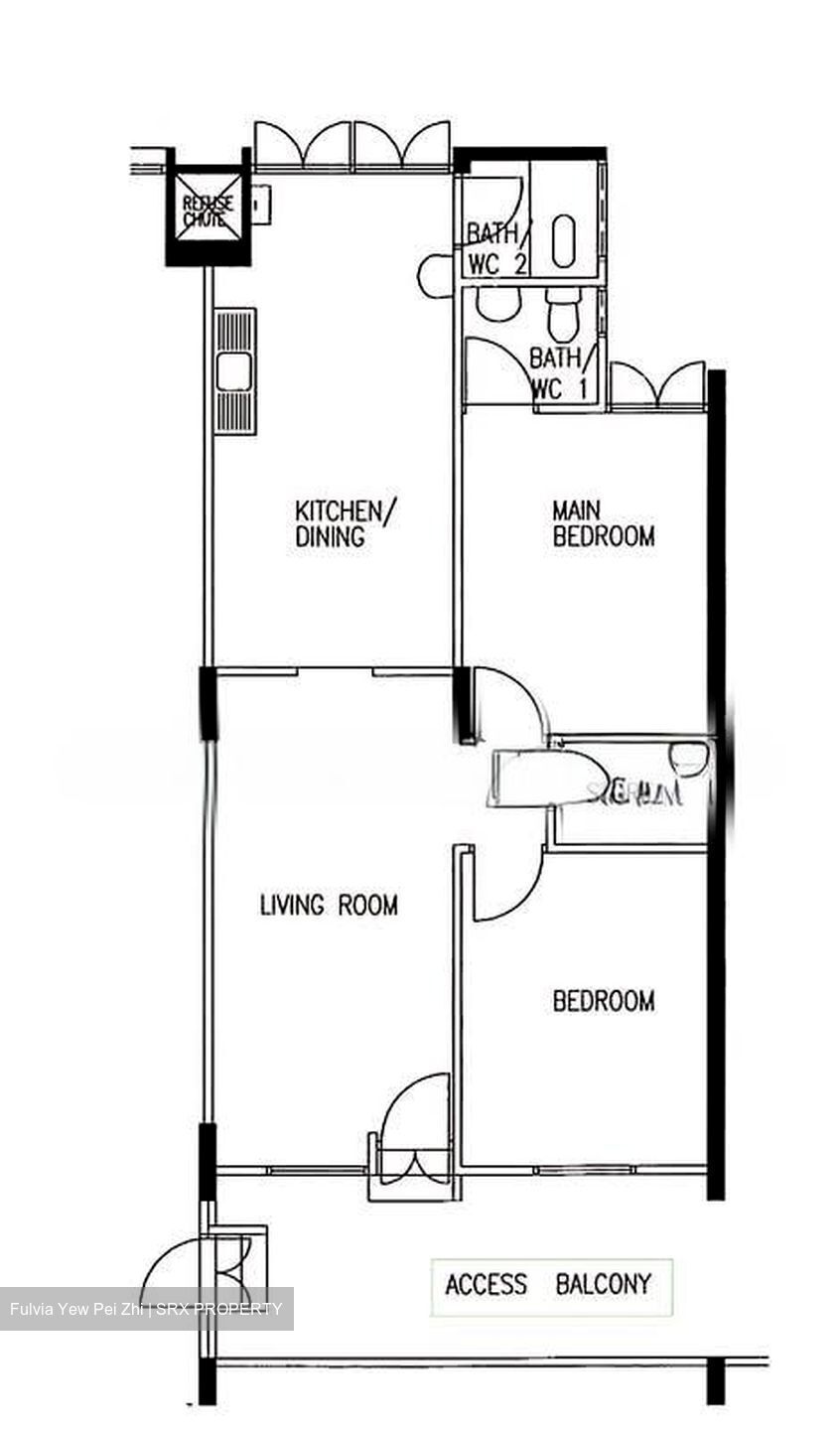 Blk 523 Ang Mo Kio Avenue 5 (Ang Mo Kio), HDB 3 Rooms #594986041